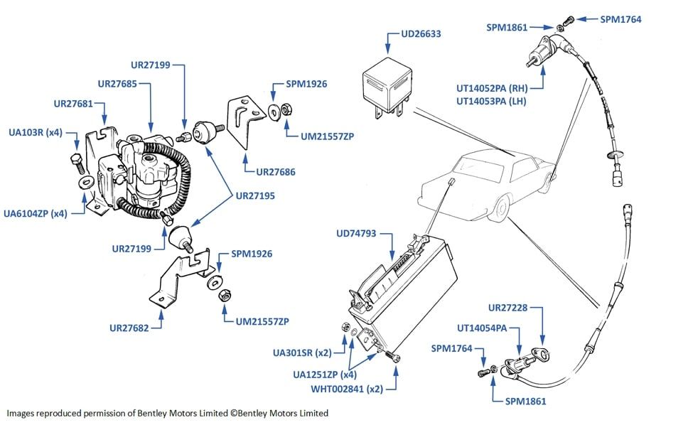 1980 To 2003 Brake Amp Hydraulics Rolls Royce Amp Bentley